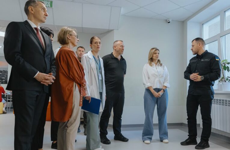 Олена Зеленська відвідала провідний медичний центр ментального здоров’я МВС