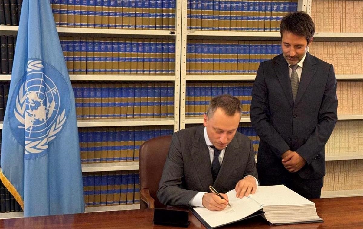 Новини України - Україна підписала Угоду про відкрите море