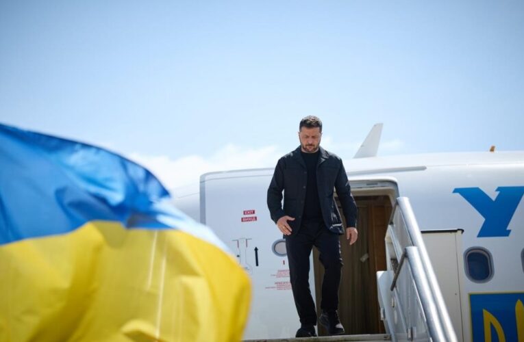 Зеленський прибув з візитом до Данії