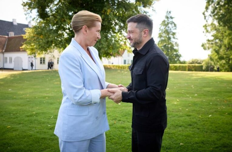 Зеленський зустрівся із прем’єркою Данії