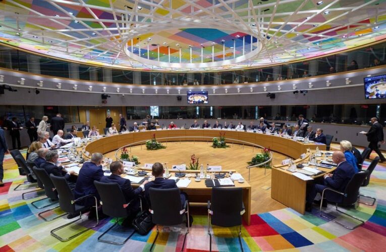 Звернення Володимира Зеленського до лідерів ЄС під час засідання Європейської Ради