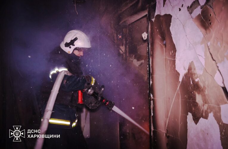 Атака на Харків: в місті спалахнула масштабна пожежа