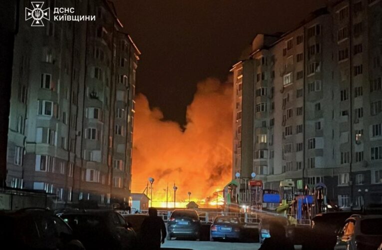 ДСНС показала наслідки удару по Київщині