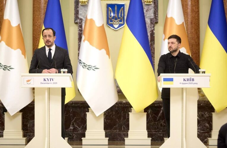 Заяви для медіа Володимира Зеленського і Президента Кіпру Нікоса Христодулідіса