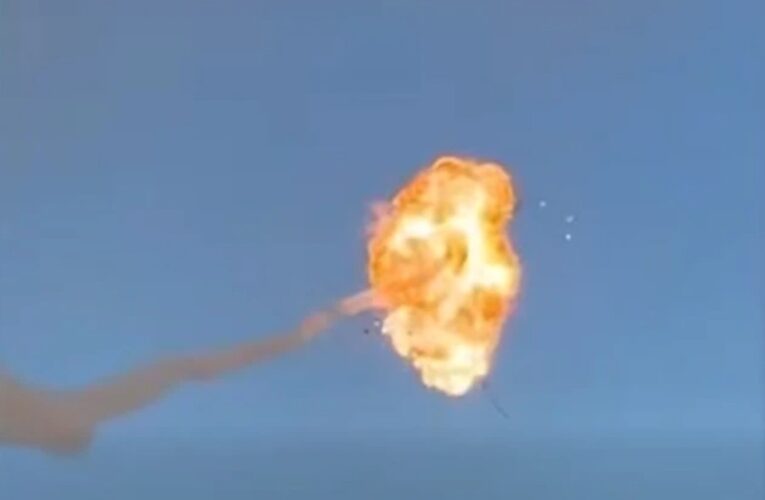 Повітряні сили показали ефектне збиття дронів РФ