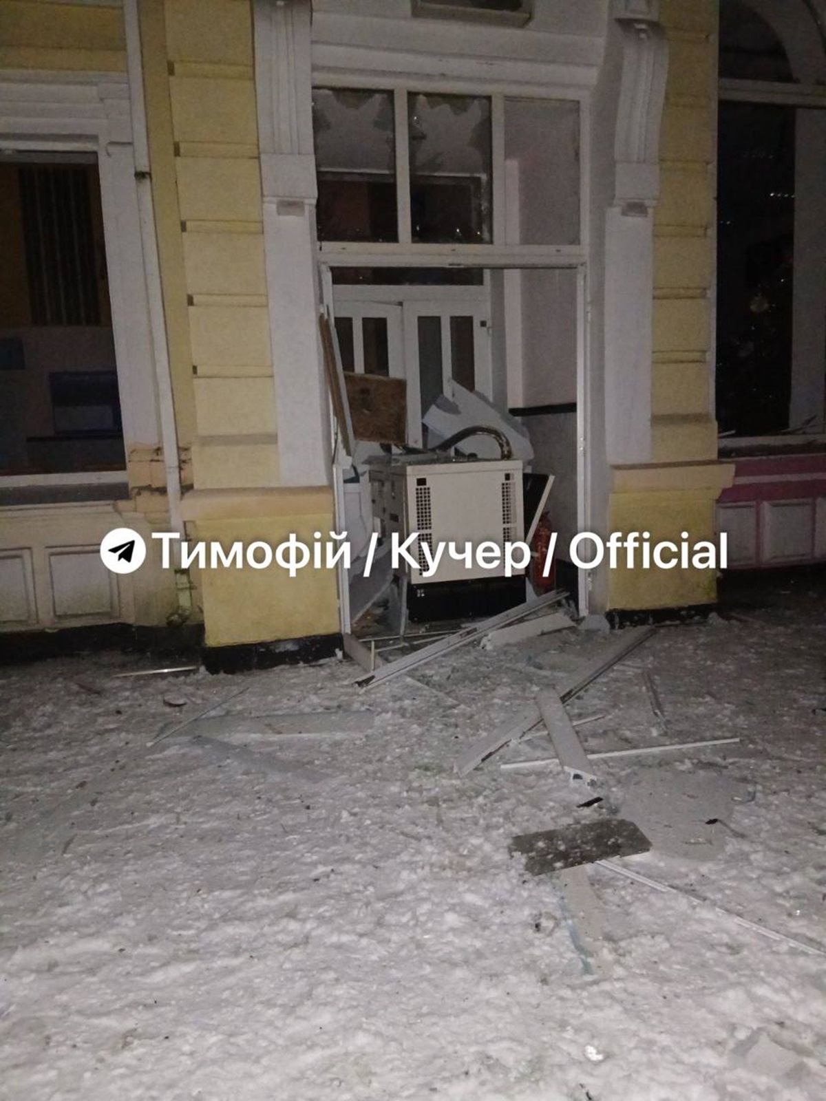 Новини України - Росія пошкодила вокзал на Дніпропетровщині