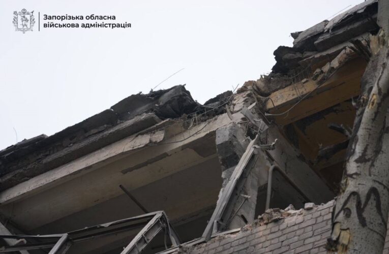 Стали відомі наслідки удару РФ по Запоріжжю