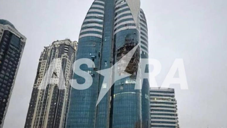 У Чечні через удар дрона в будівлі Грозний-сіті прогримів вибух – ЗМІ