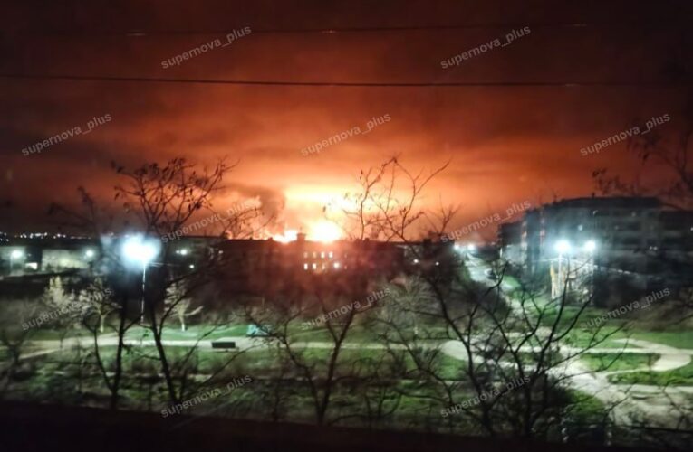 У російському Будьонновську палає хімзавод Ставролен