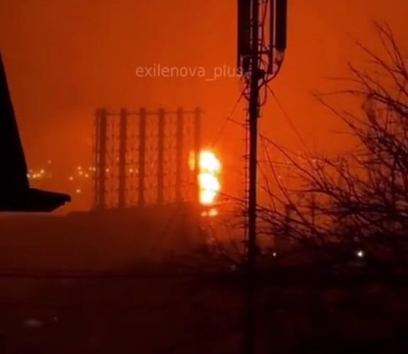 У Туапсе БпЛА спричинили пожежу на нафтобазі – ЗМІ