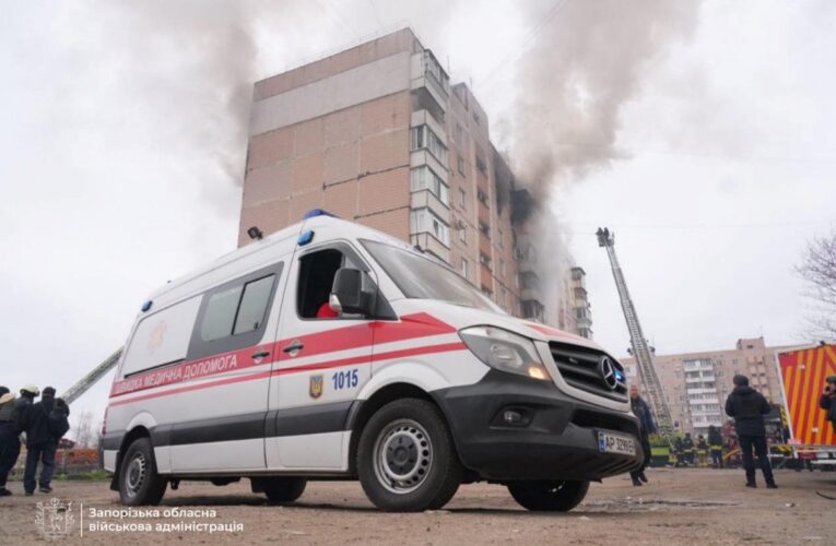 Удар по Запоріжжю: серед поранених &ndash; п’ять дітей