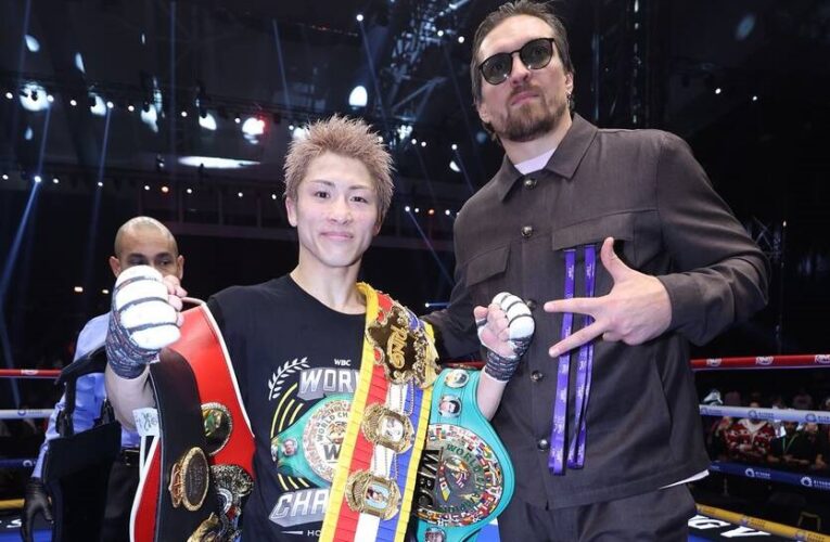 Усик привітав Іноуе з перемогою на ринзі