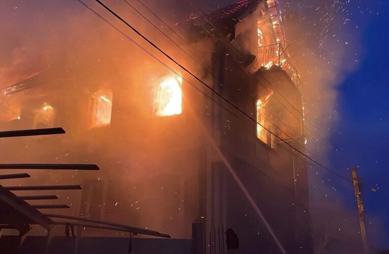 З’явилися фото наслідків атаки на Київ