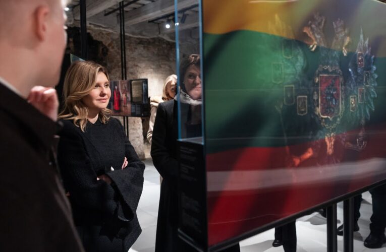 У Вільнюсі Олена Зеленська провела зустрічі з першими леді Литви і Польщі