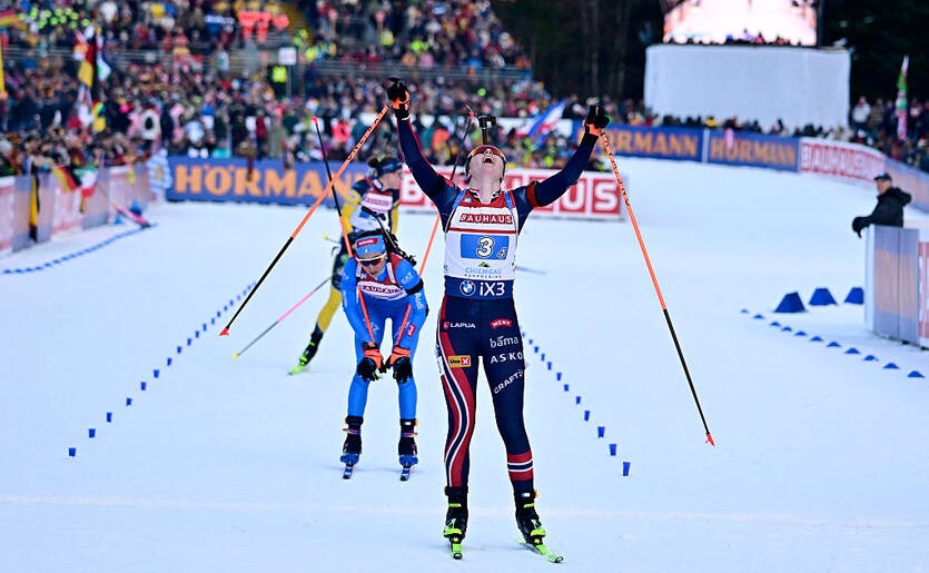 Без категорії - Перша гонка Кубка світу з біатлону в Рупольдінгу принесла перемогу Норвегії