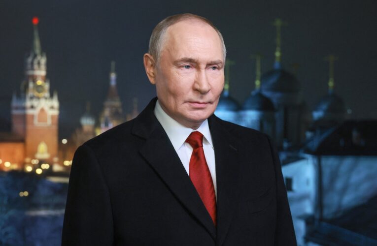 Путін у новорічному зверненні говорив про війну