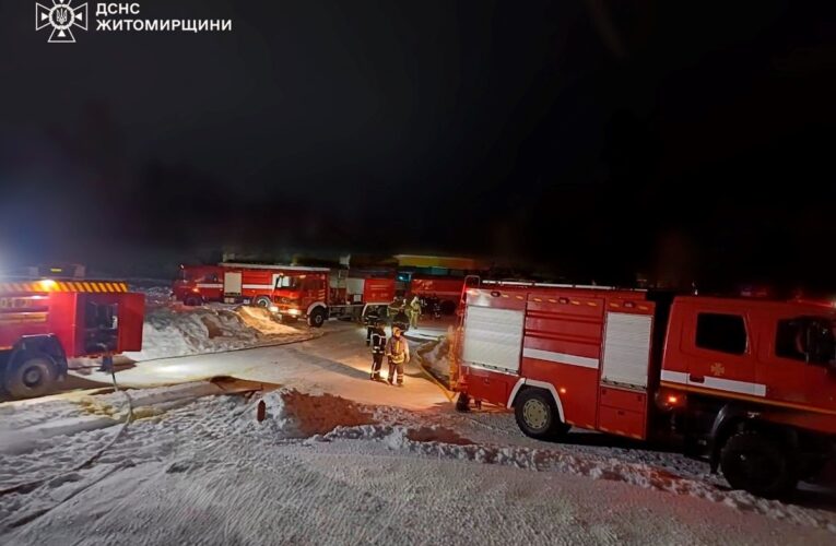 РФ вдарила по об’єктах критичної інфраструктури на Житомирщині