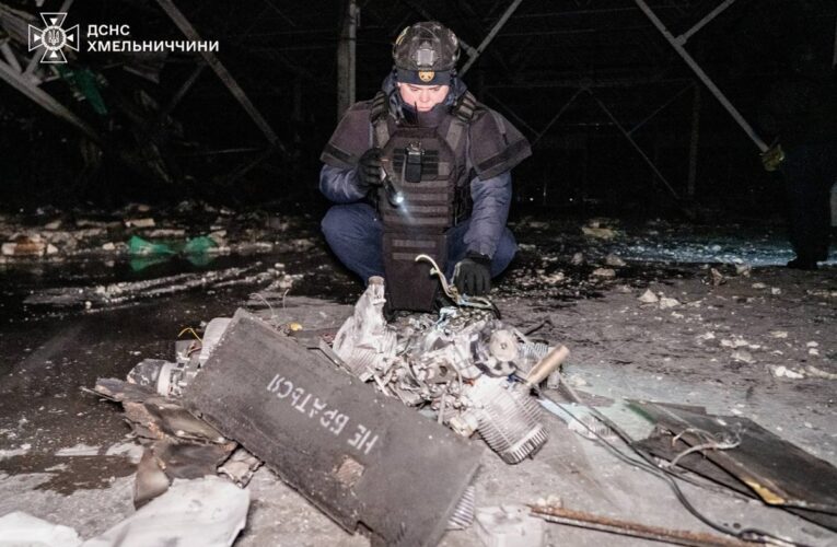 Росіяни атакували дронами Хмельниччину