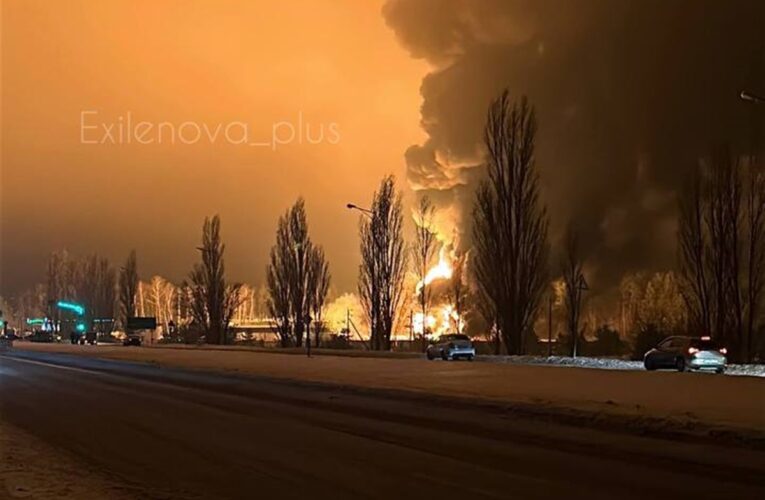 У Бєлгородській області РФ палає нафтобаза – OSINT