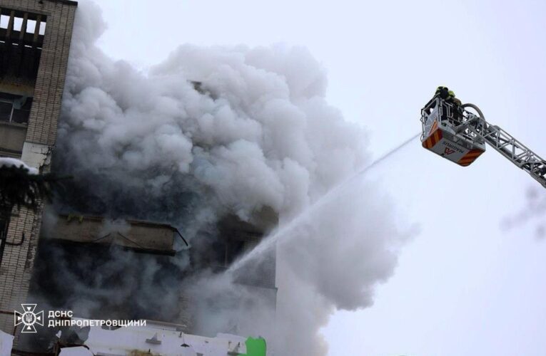 У Дніпрі 14 постраждалих через атаку “шахеда”