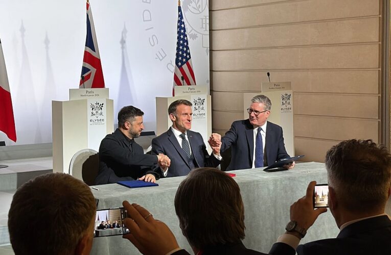 Війська Франції та Британії. Гарантії для України