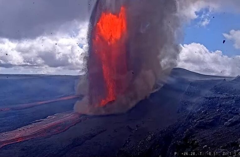 Вулкан на Гаваях випустив фонтан лави у 480м