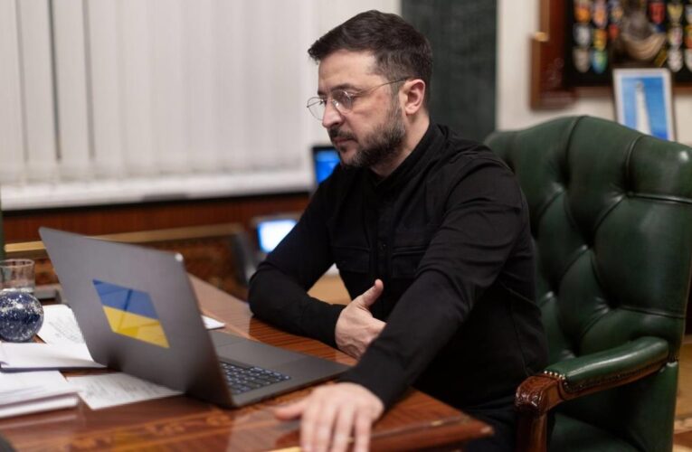 Зеленський обговорив з сенаторами США тиск на Росію