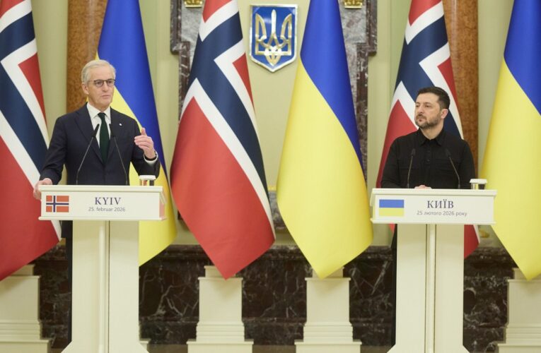 Спілкування Володимира Зеленського і Йонаса Гара Стере з медіа