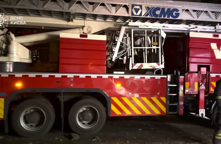 В ніч на 3 лютого росія знов атакувала Київ, є постраждалі