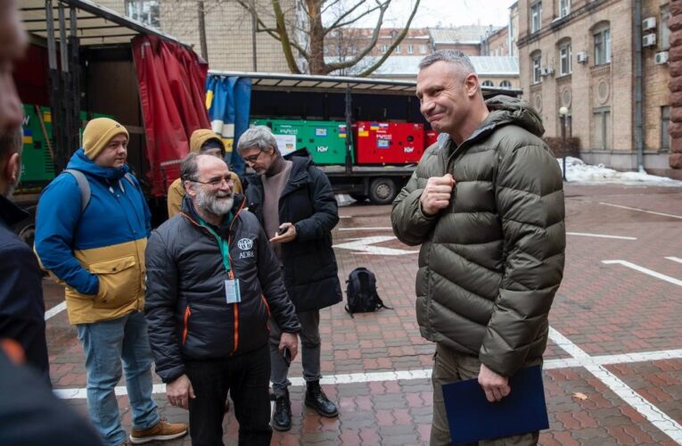 Перша партія гумдопомоги зі Словаччини надійшла до Києва