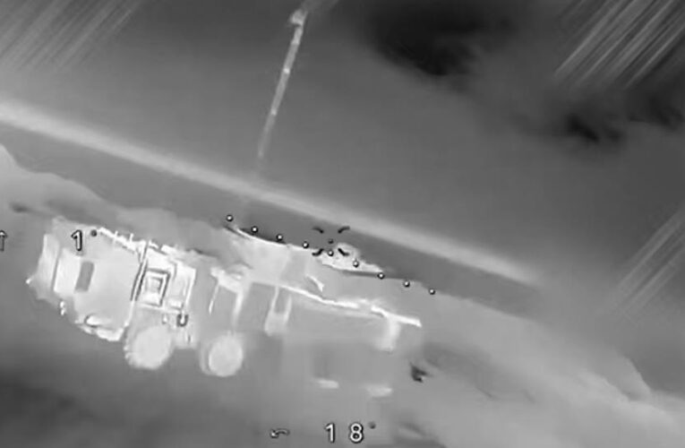 СБС уразили російський Панцир-С1 на Азовсталі