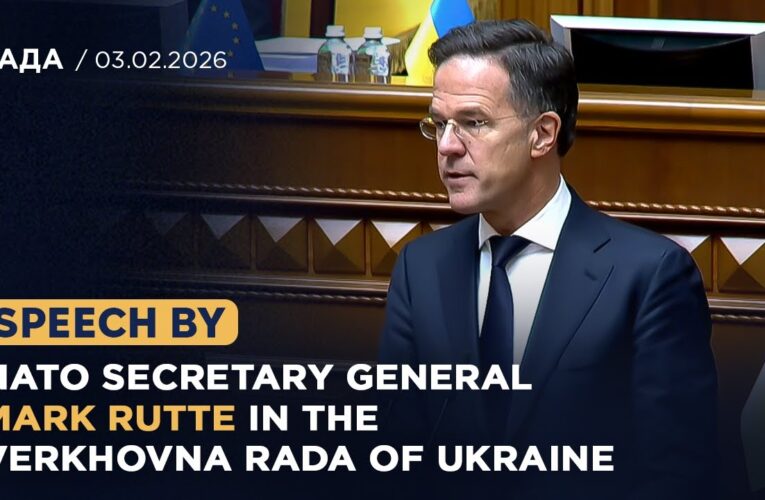 Speech by NATO Secretary General Mark Rutte in the Verkhovna Rada of Ukraine