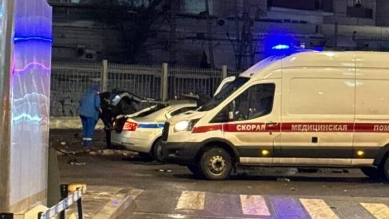 Вибух автомобіля ДПС у Москві: подробиці інциденту