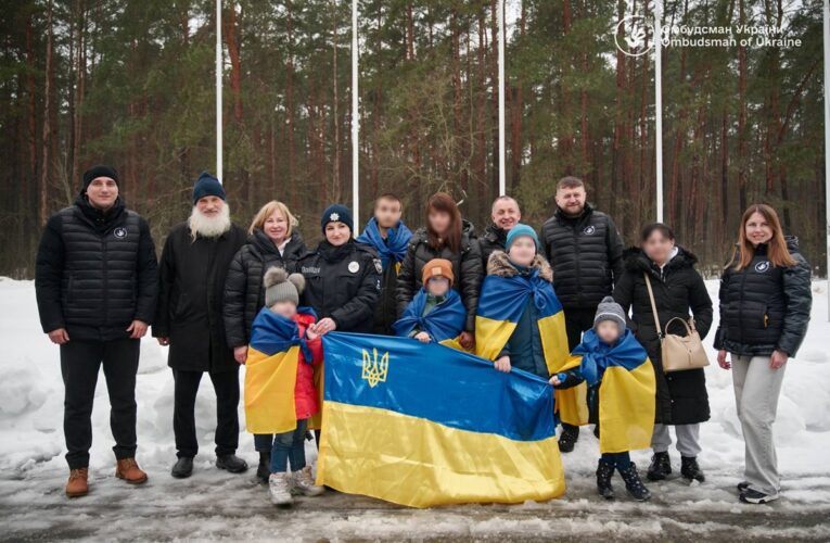 З окупації повернули п&rsquo;ятьох українських дітей