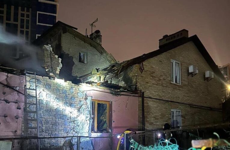 З’явилися фото з наслідками атаки РФ на Київ