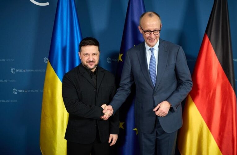 Зеленський зустрівся з Мерцом