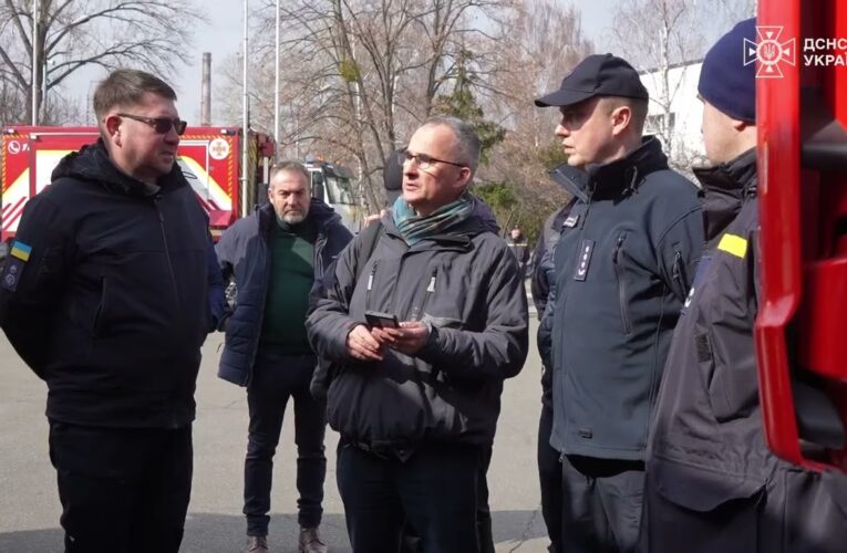 Голова ДСНС провів зустріч із делегацією Пожежної бригади м. Парижа