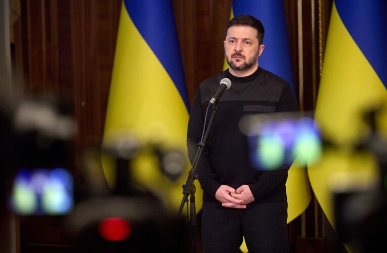 Брифінг Володимира Зеленського для ЗМІ щодо ситуації в Україні, переговорного треку, Близького Сходу