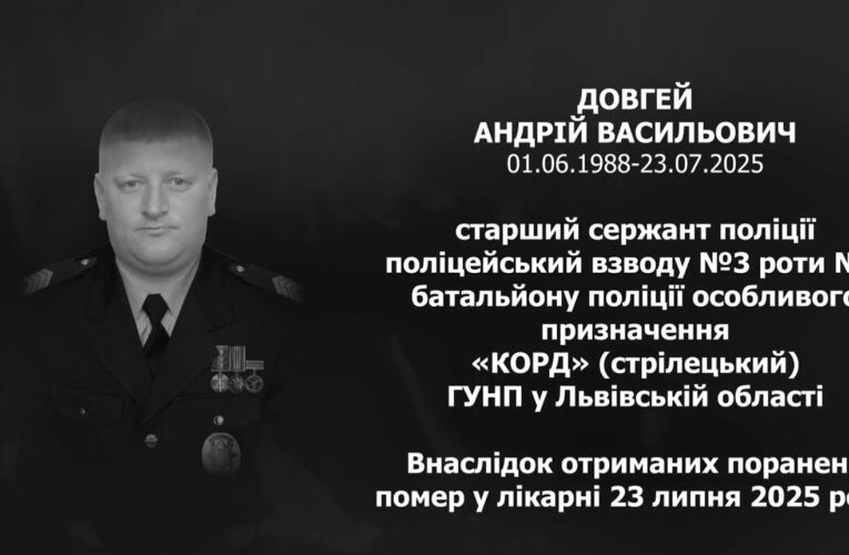 #назавжди_в_строю:  Довгей Андрій Васильович
