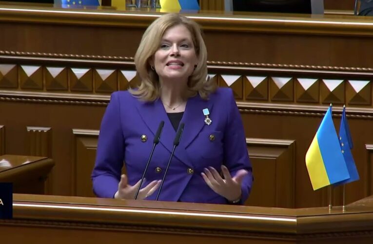 Виступ Президентки Бундестагу ФРН Юлії Кльокнер у Верховній Раді України