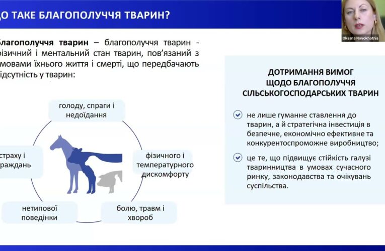Семінар “Впровадження загальних вимог до благополуччя с/г птиці під час її утримання”