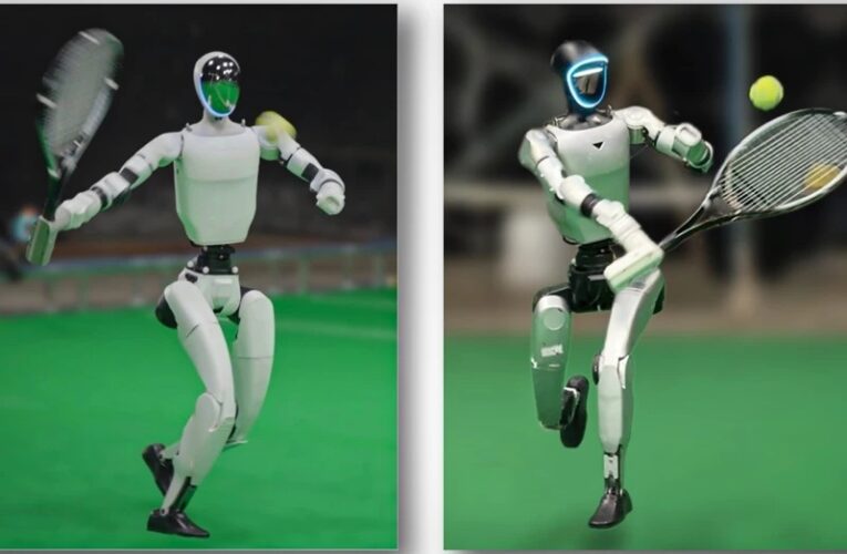 Китайські вчені навчили робота грати в теніс