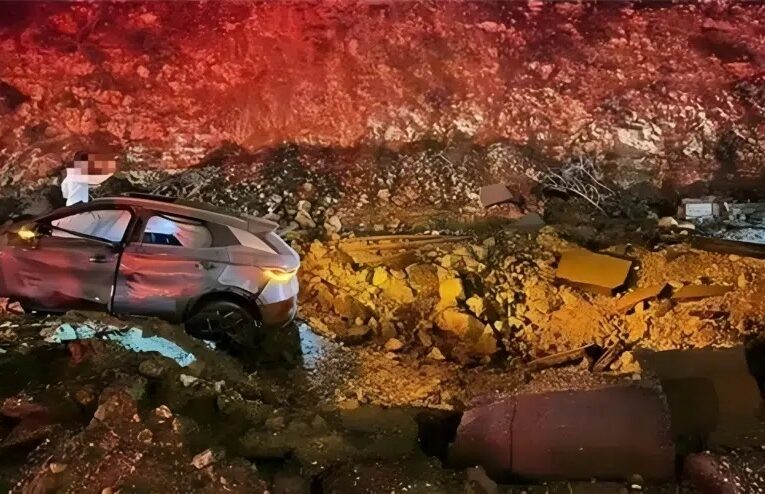 Китайський електромобіль вцілів після влучання ракетою в Єрусалимі