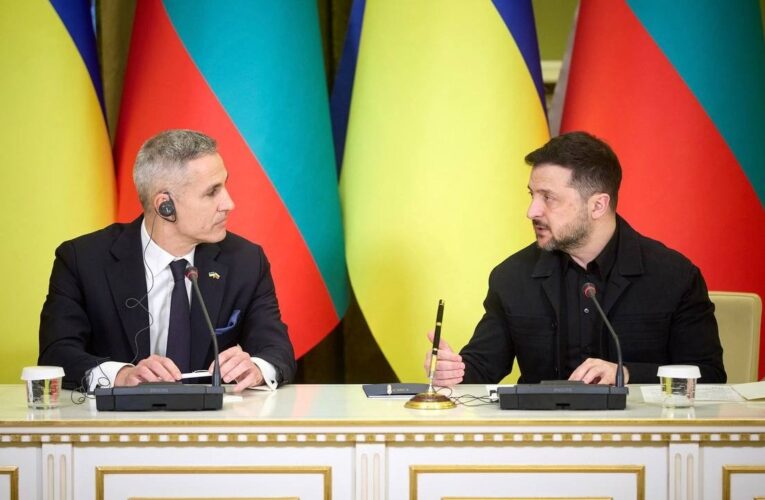 Спілкування з медіа Володимира Зеленського і Премʼєр-міністра Болгарії Андрея Гюрова