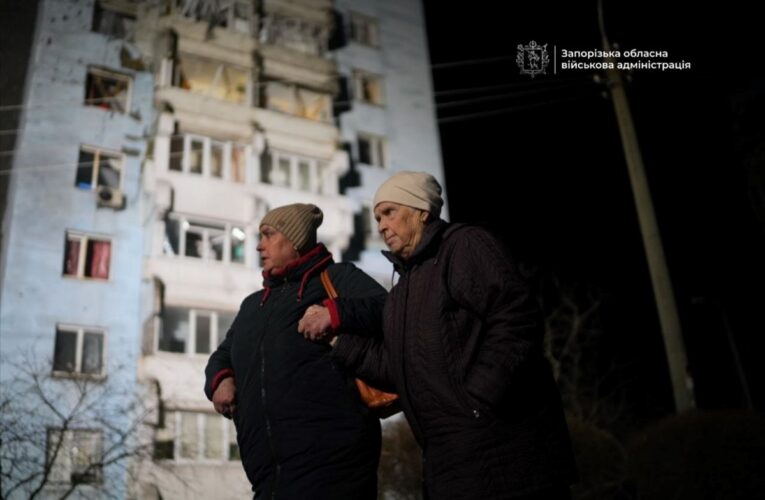 Масштабна атака на Запоріжжя: є загибла і поранені