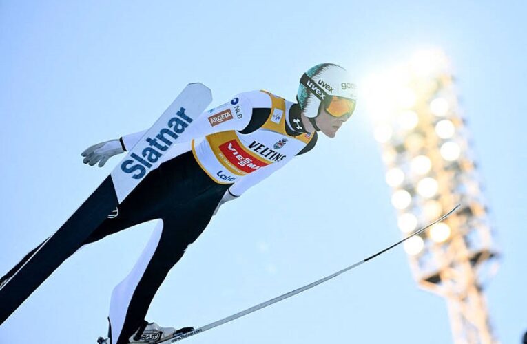 На шляху до рекорду на трампліні у Превца стали лижі