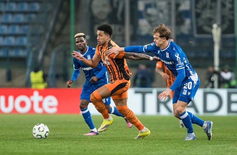 Шахтар програв Леху, проте святкує перемогу після завершення поєдинку