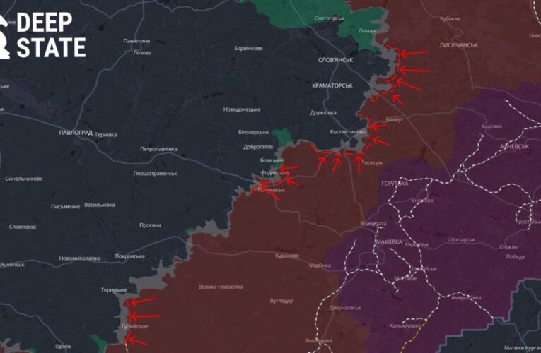 У DeepState назвали найактивніші ділянки фронту