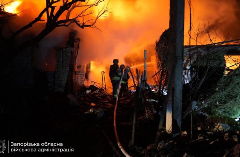 Удар по Запоріжжю: без світла понад 7500 абонентів