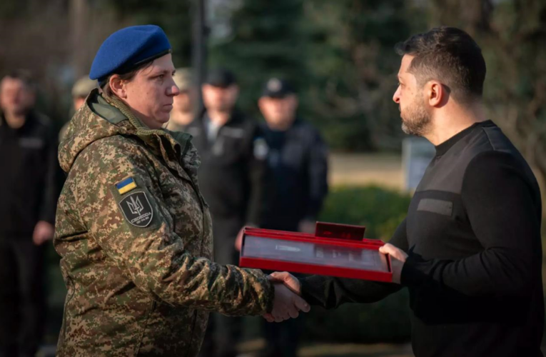 Уперше в лавах Нацгвардії звання Героя України отримала жінка